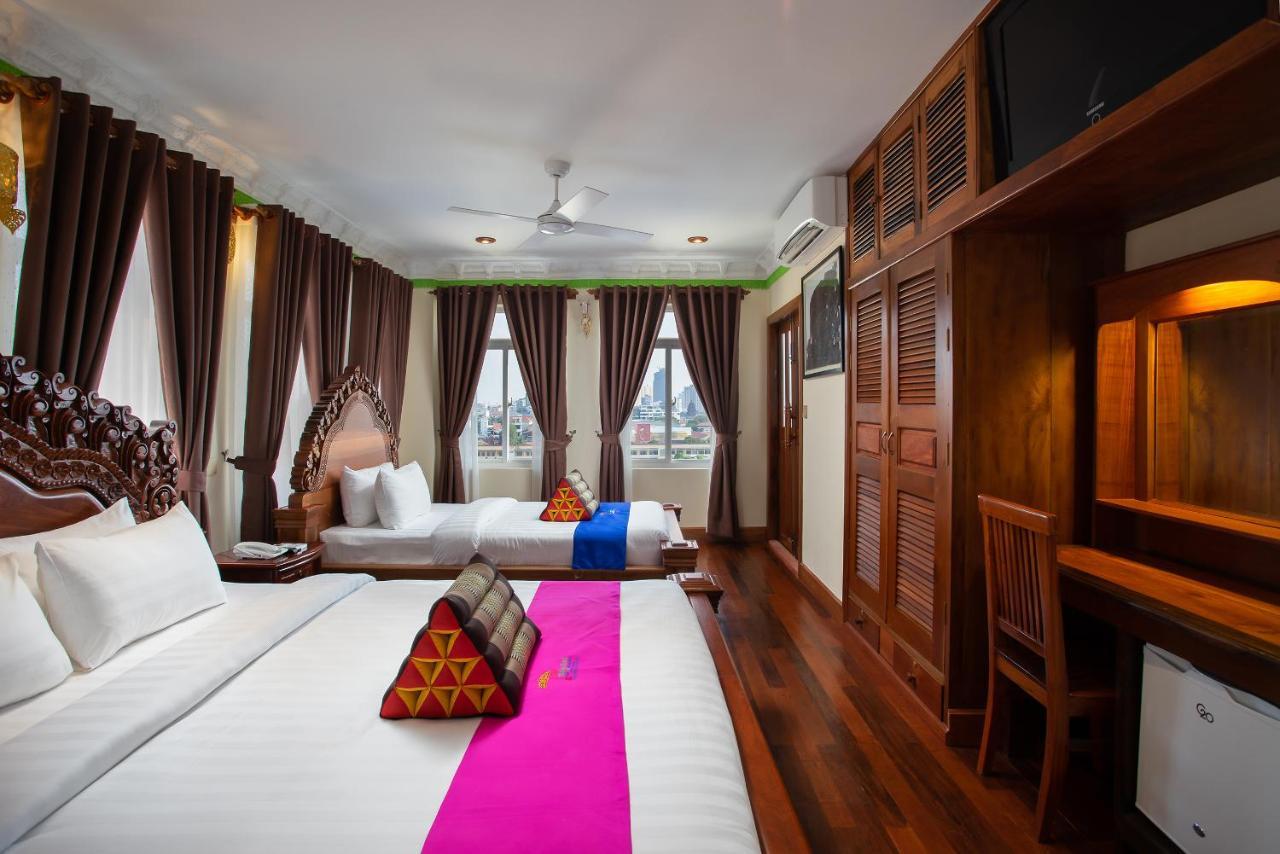 Okay Palace Hotel Phnompen Kültér fotó