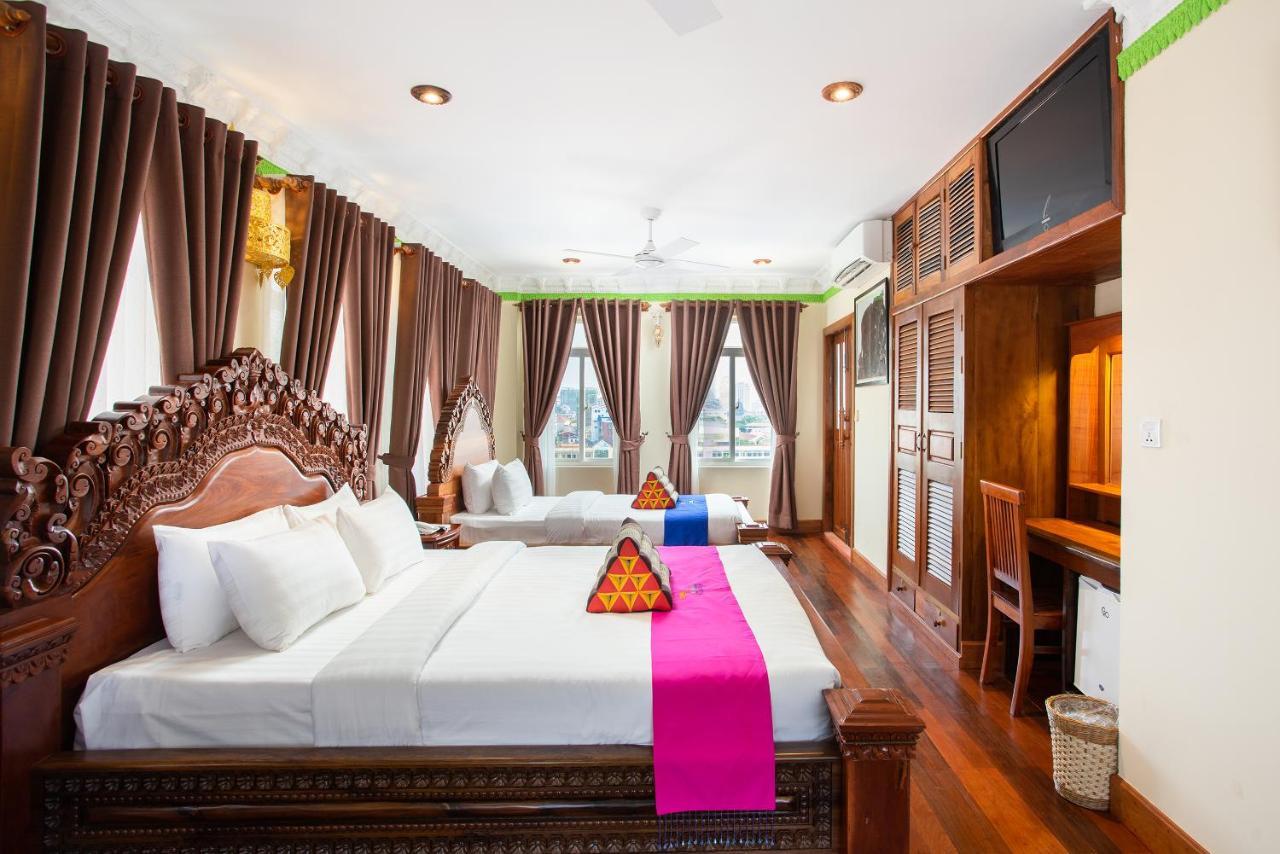 Okay Palace Hotel Phnompen Kültér fotó